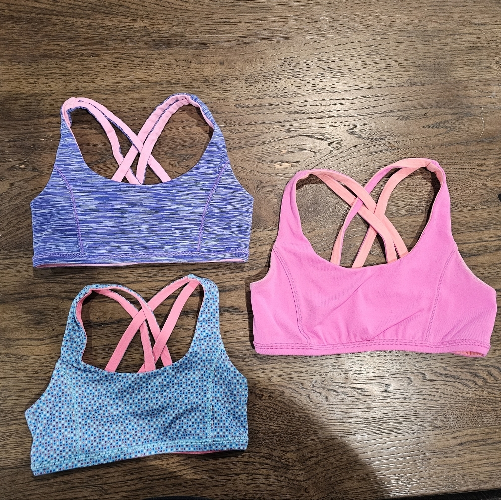 Ivivva Sport Bras size 6-12